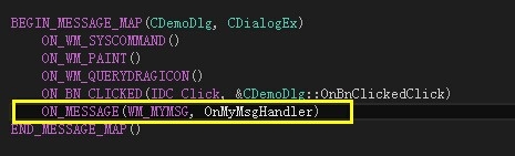 VS2013/MFC基于对话框编程：[15]自定义消息