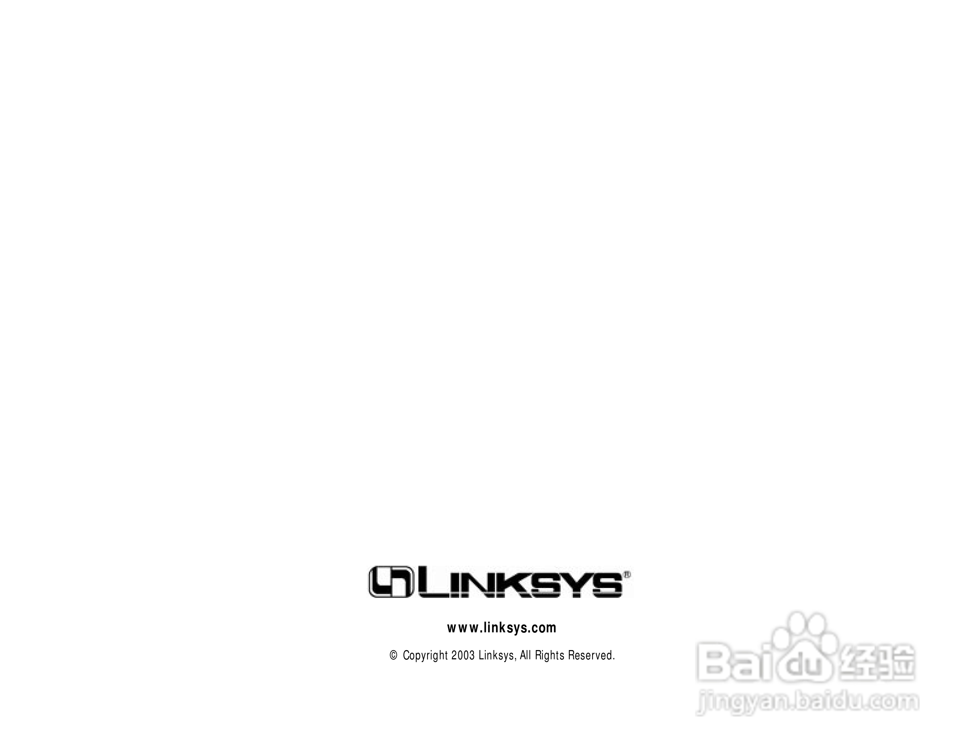 思科交换机BEFSR81型使用说明书:[6]