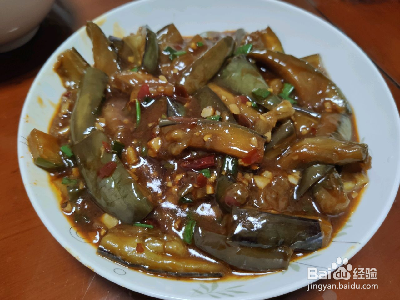 素版的鱼香茄子的做法