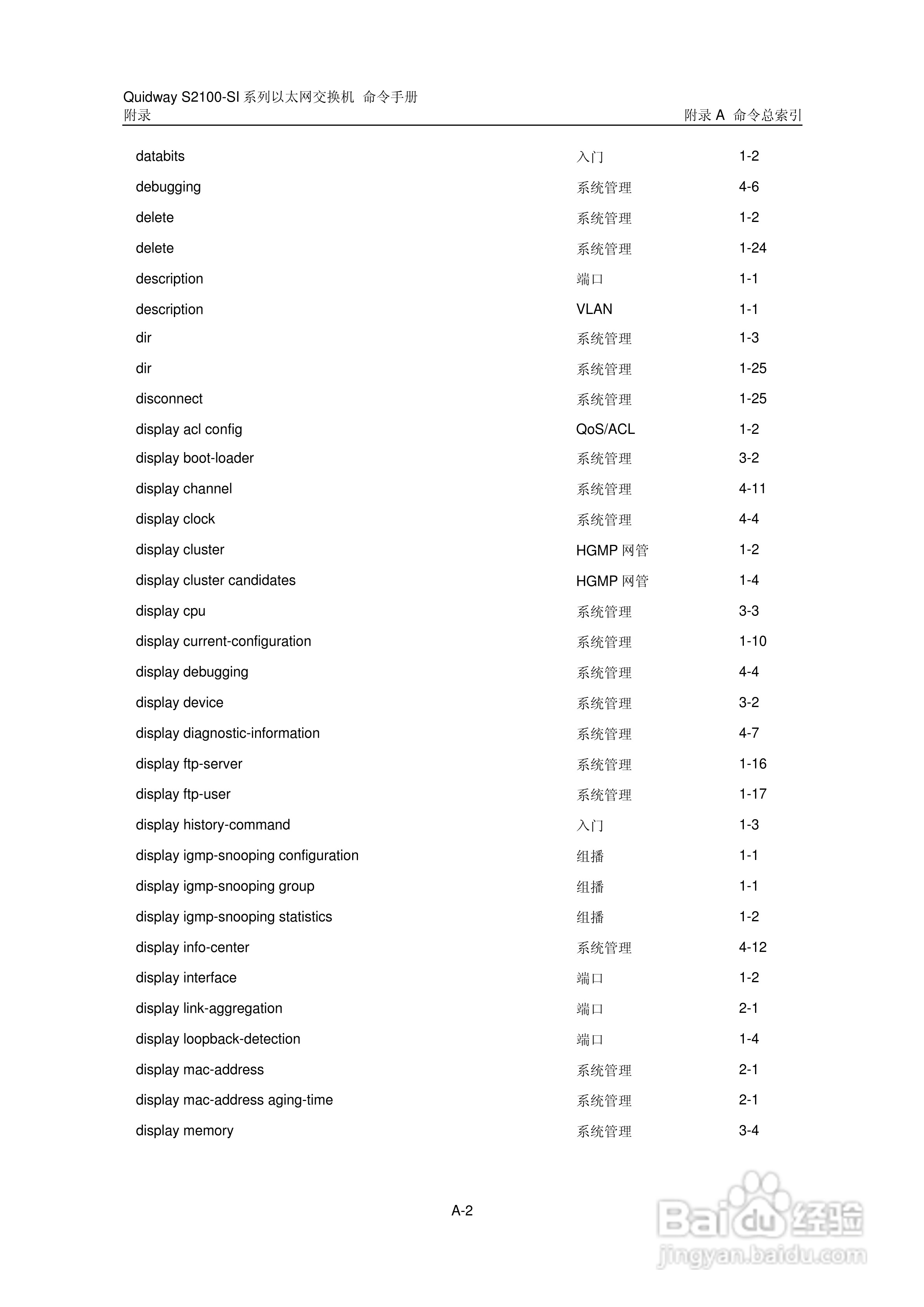 华三交换机S2100-SI形说明书:[15]