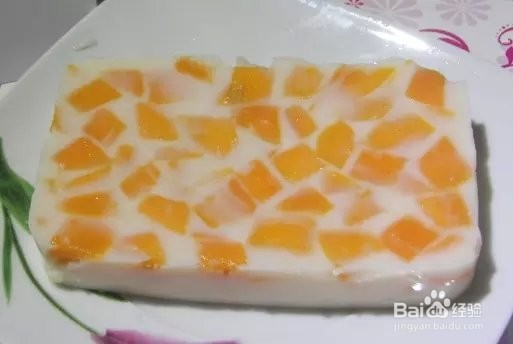 百色芒果椰汁糕