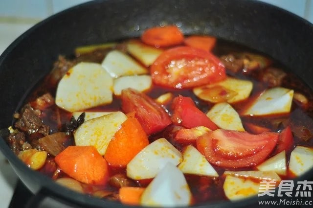 啤酒萝卜炖牛腩