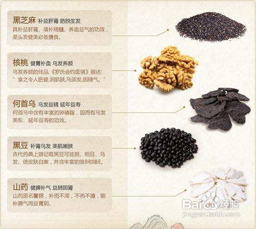 简单食疗生发和预防脱发的经验