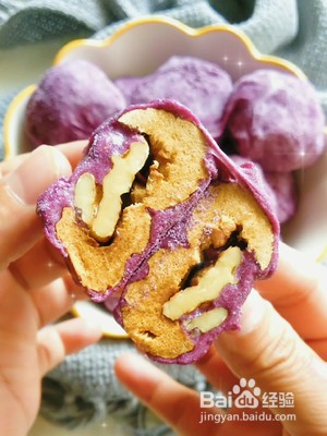 紫薯奶枣的做法