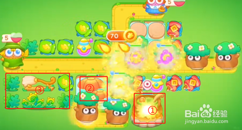 保卫萝卜4绿野奇缘56关攻略图解法攻略