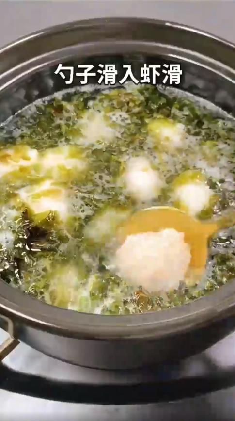 怎样做虾滑紫菜汤