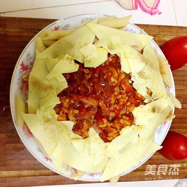 芝士火腿焗意粉