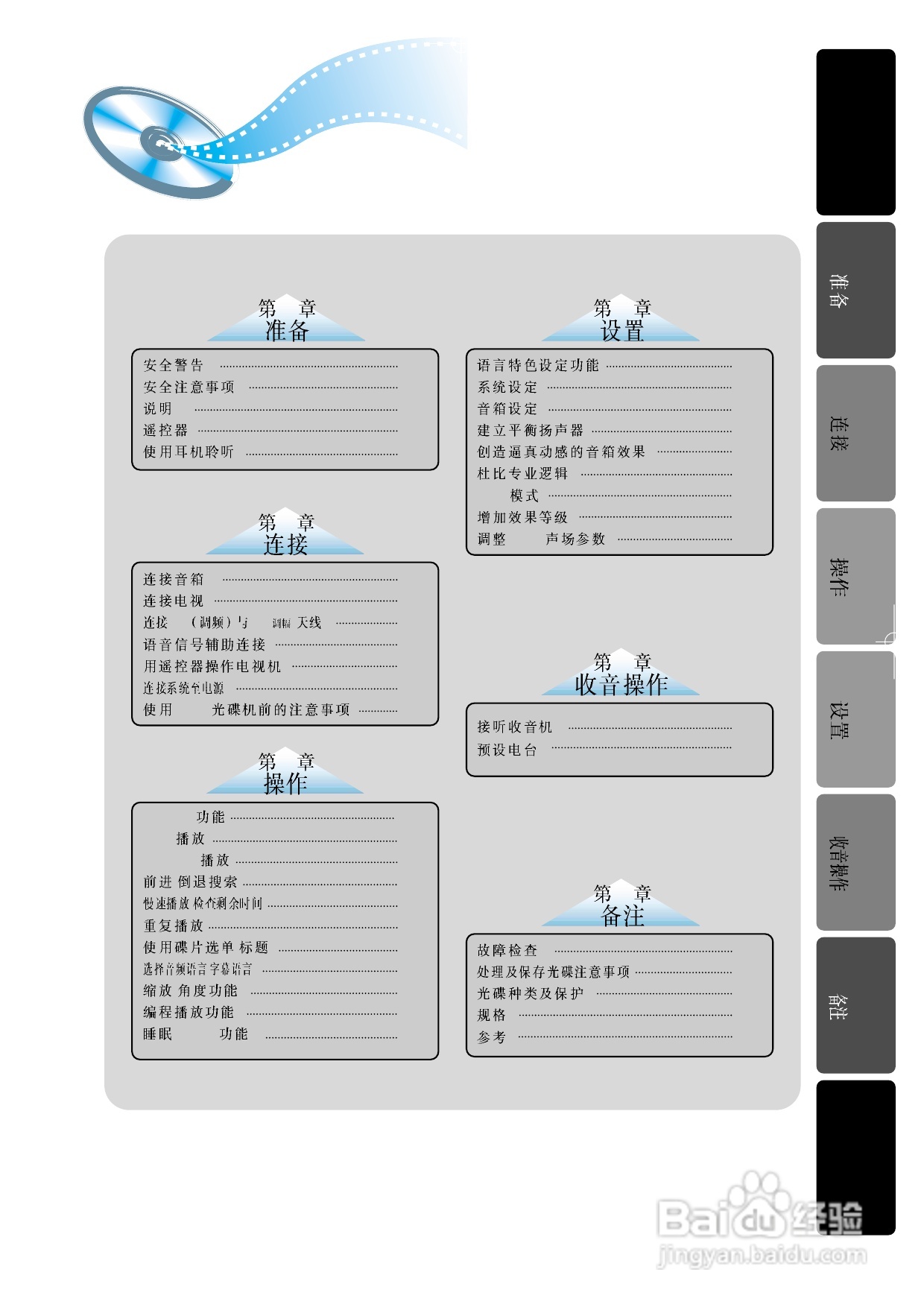 三星HT-DM150家庭影院使用说明书:[1]