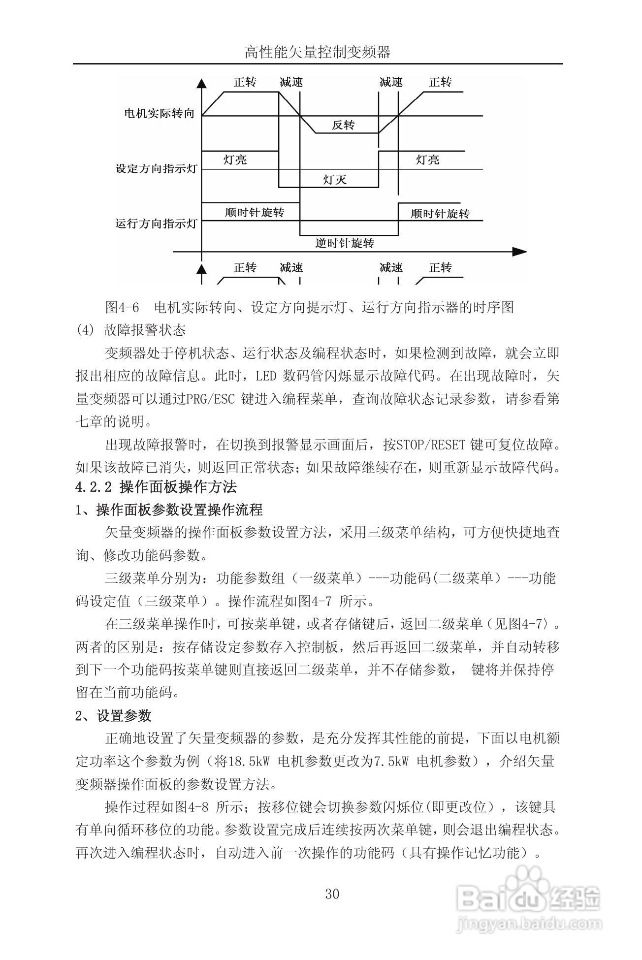 森岛SD900-4T6300矢量控制变频器使用说明书:[4]