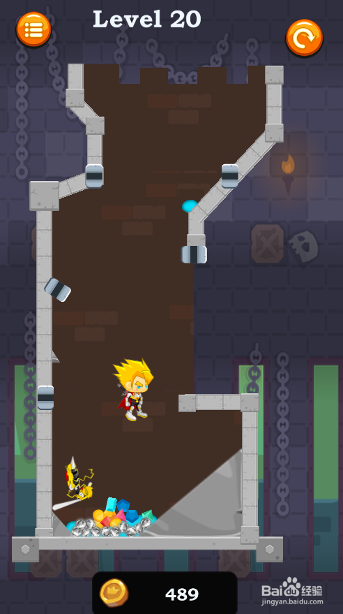 如何通过Caio Hero Rescue的Level 20？