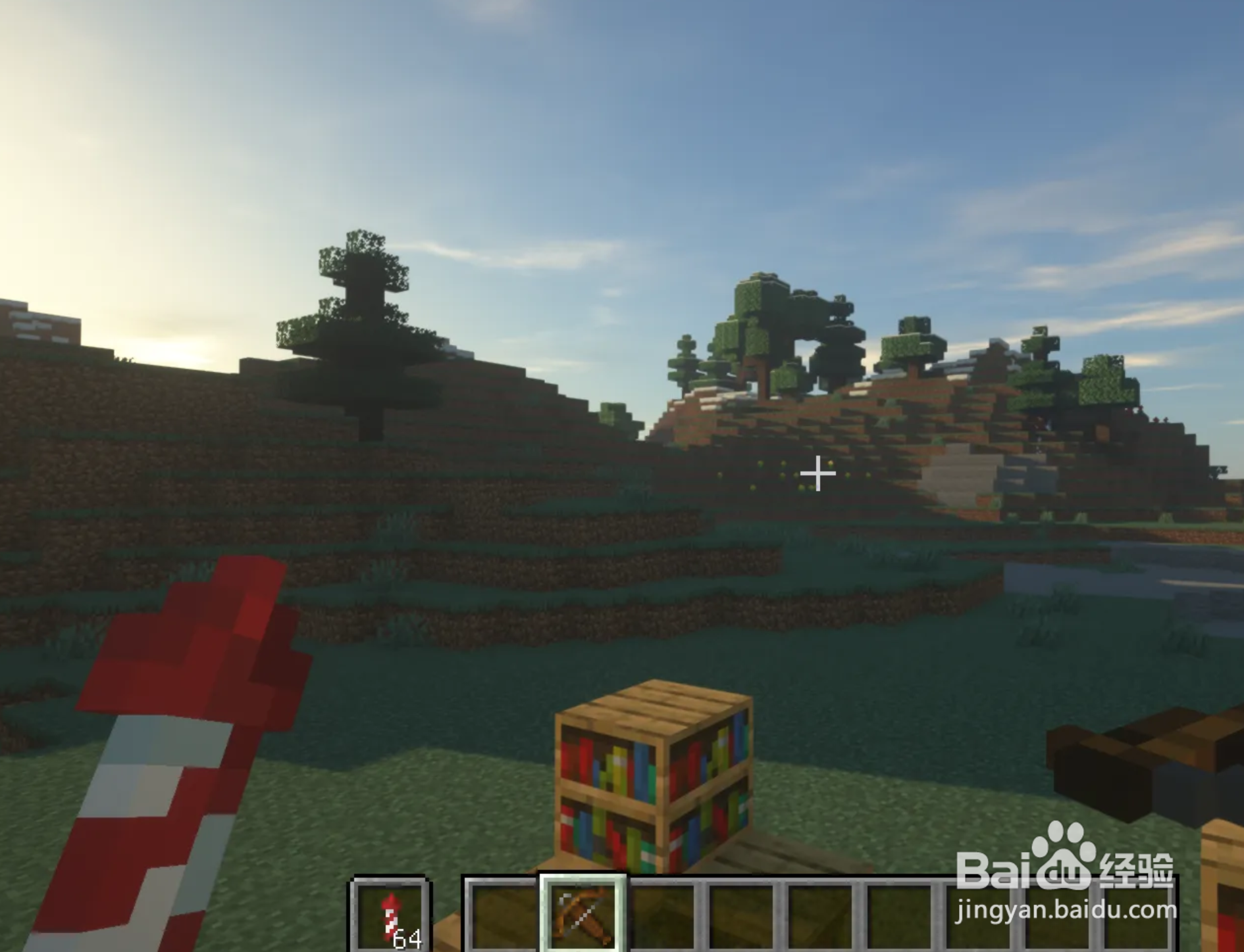 我的世界弩怎么装烟花火箭