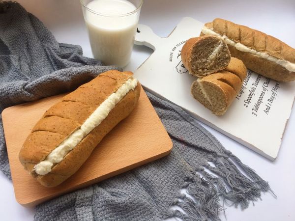 红茶奶油包#美的FUN烤箱.焙有FUN儿#