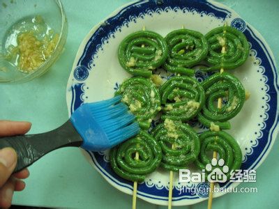【夏日小凉菜】纯绿色棒棒糖【冰镇豇豆卷】