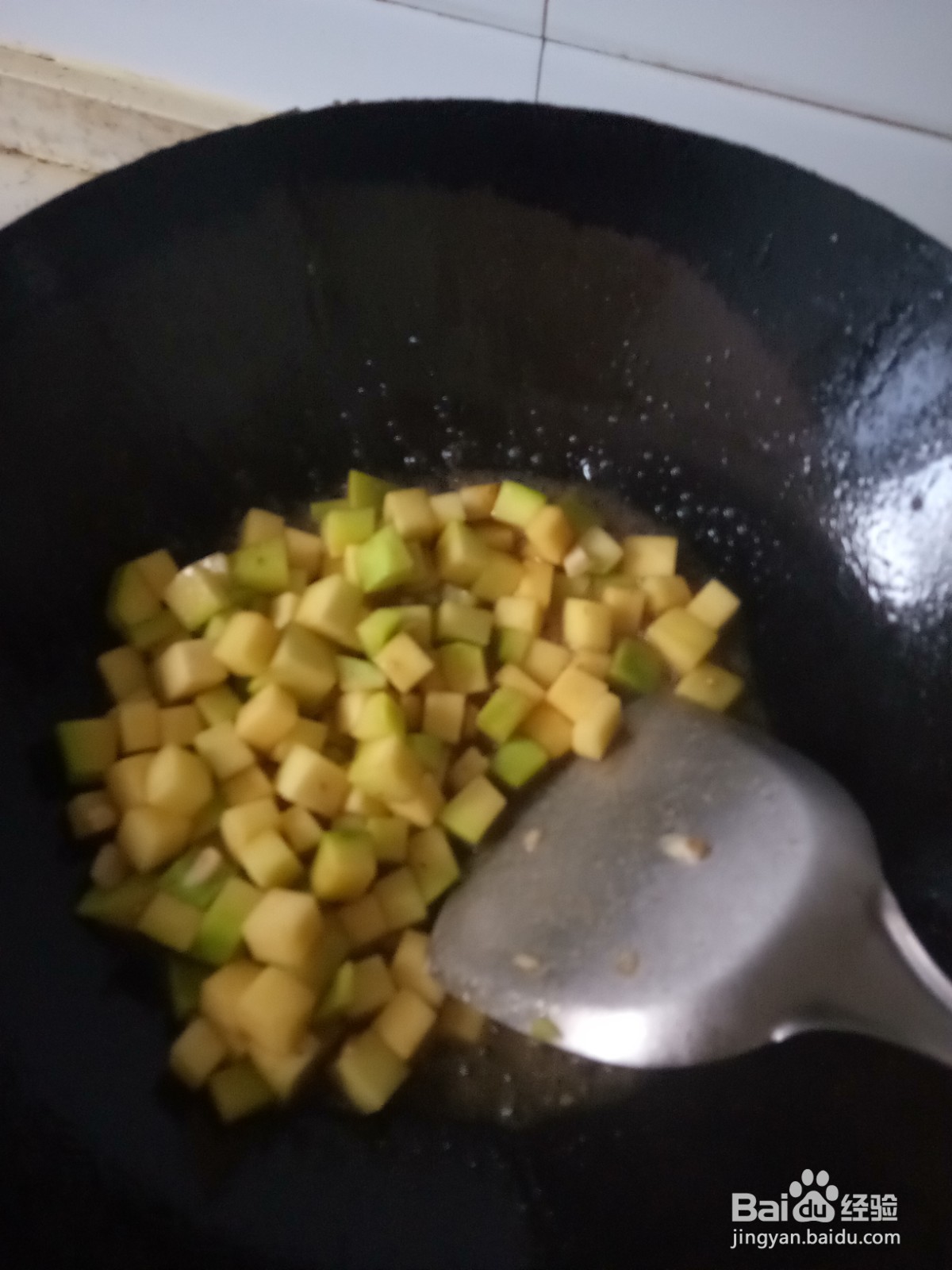 嫩南瓜炒玉米粒