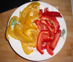 香嫩彩椒爆牛肉