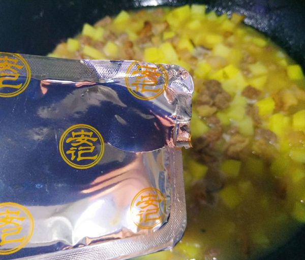 牛肉土豆咖喱饭