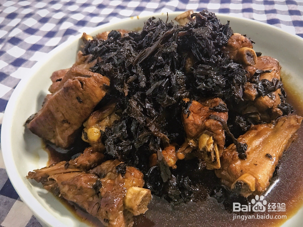 孩子爱吃的梅干菜烧排骨