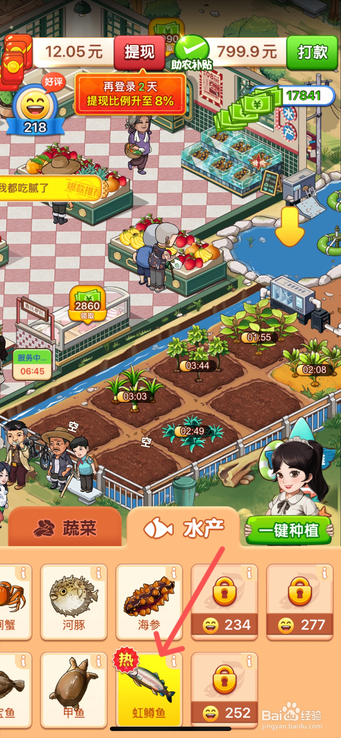 向往的小农院怎么在鱼塘里养虹鳟鱼