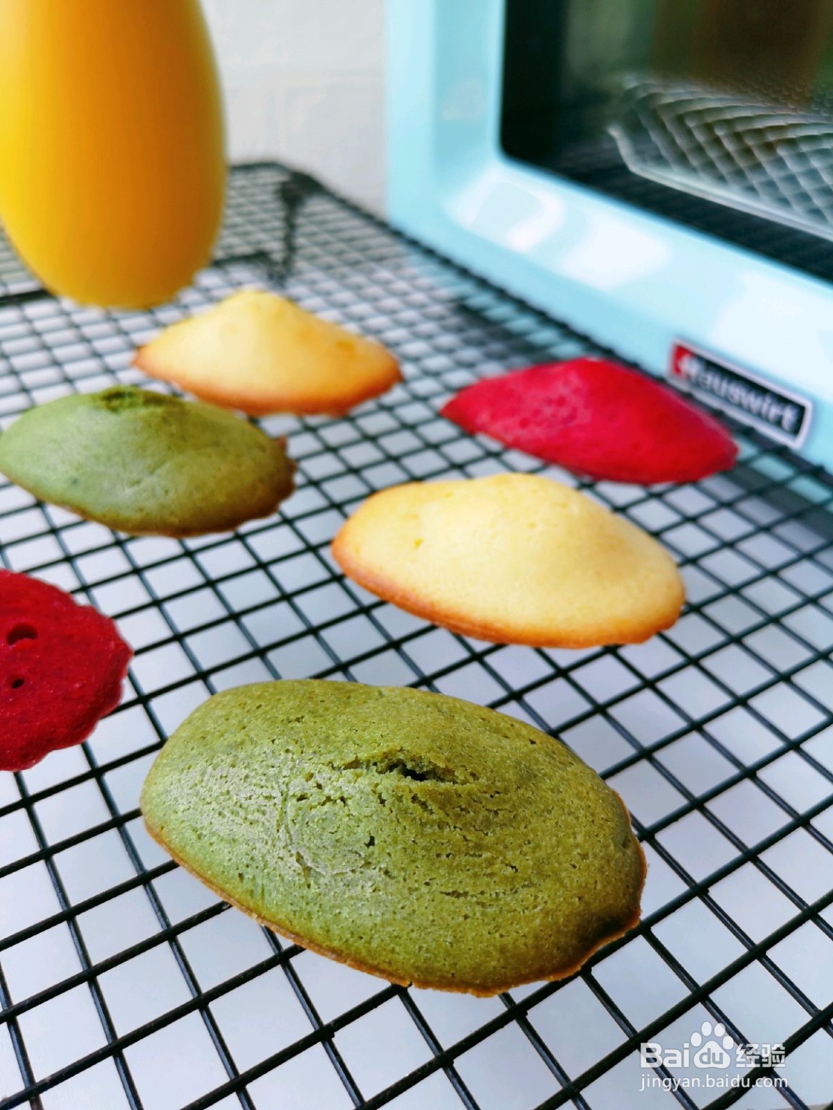 三色玛德琳怎么做