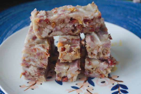 香煎腊肠芋头糕