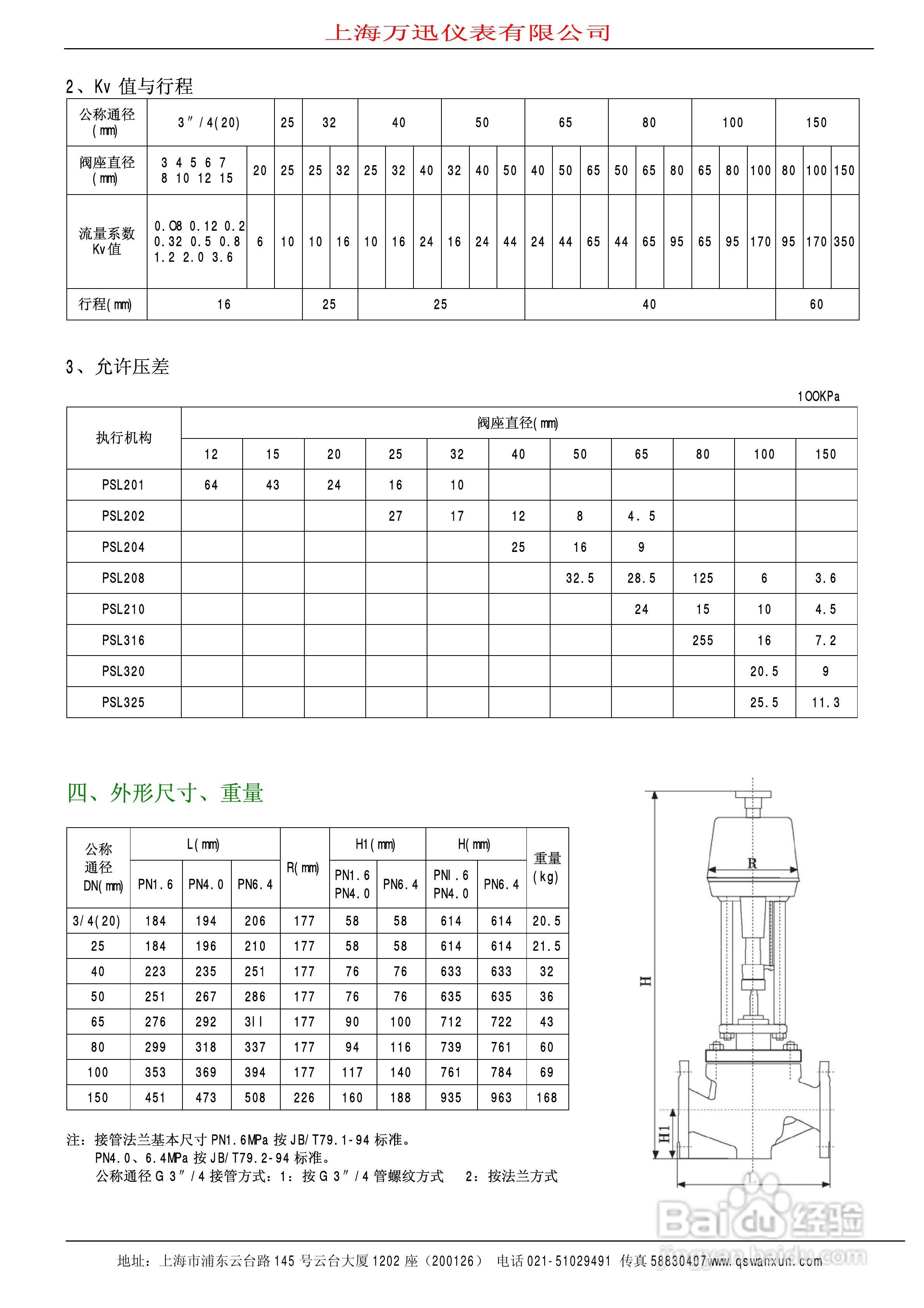 QSTP系列智能电动引进单座调节阀说明书:[1]