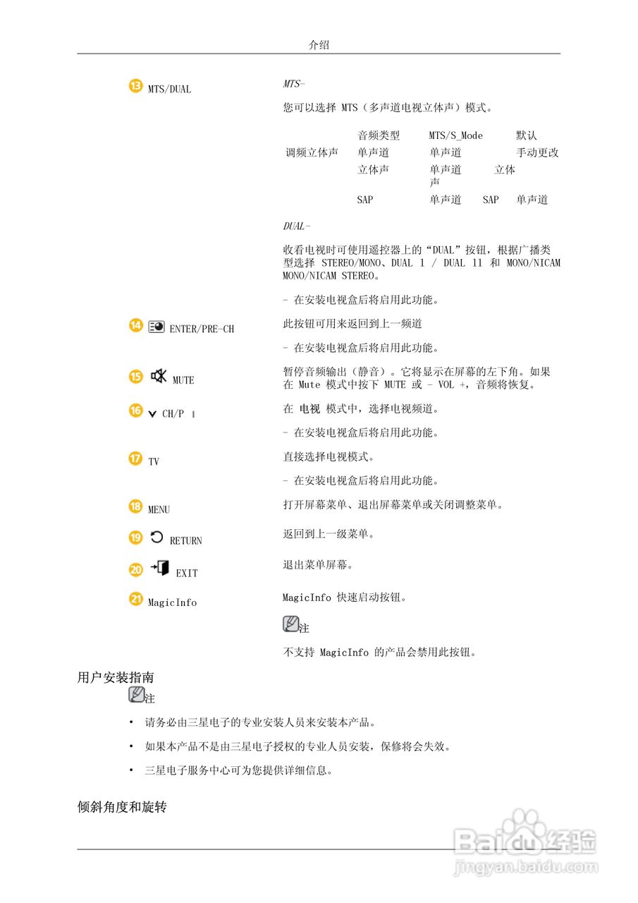 三星400DX-3液晶显示器使用说明书:[2]