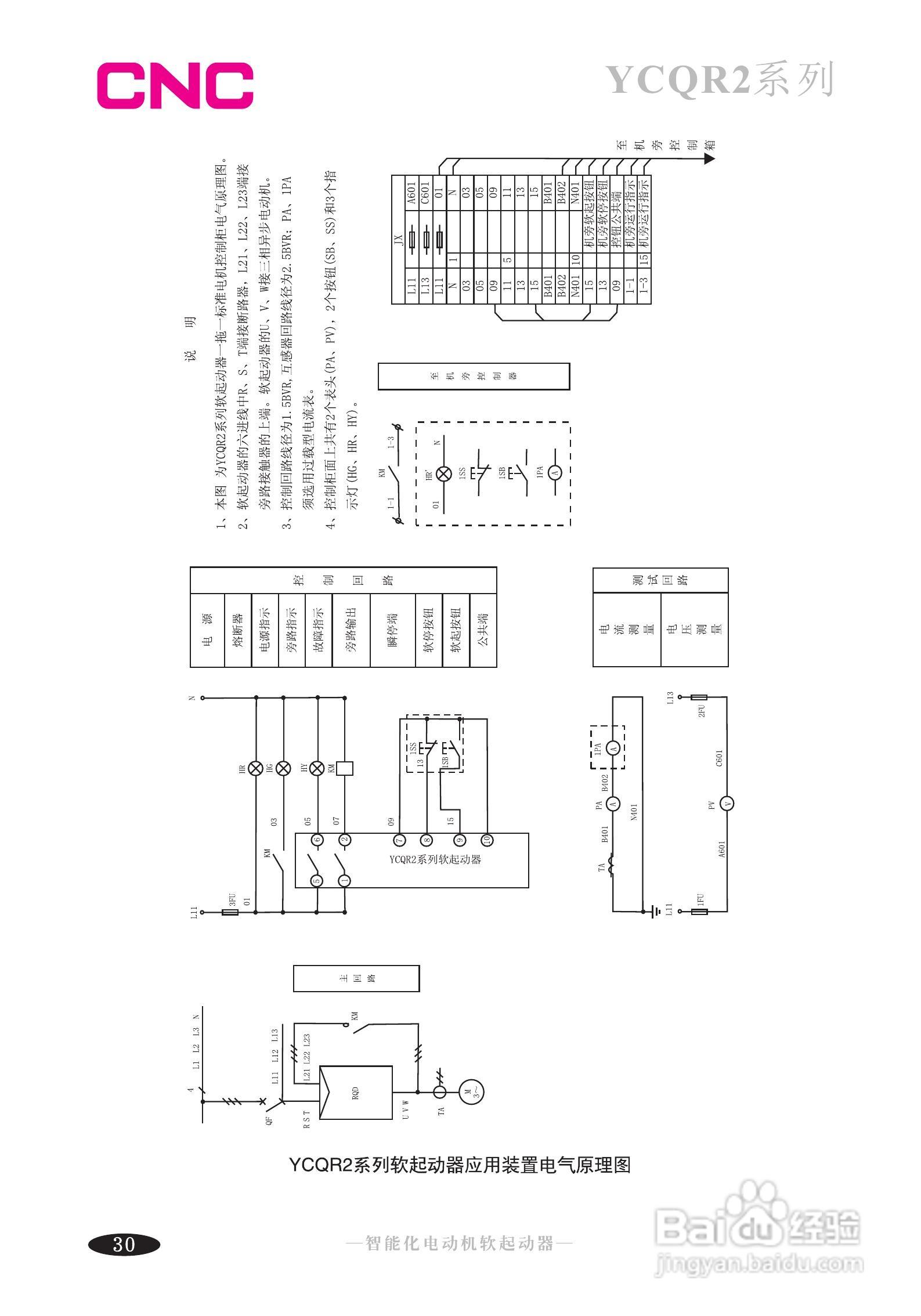 长城YCQR2-600-Z智能化电动机软启动器说明书:[4]