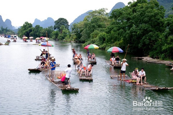 广西美得像画的旅游胜地