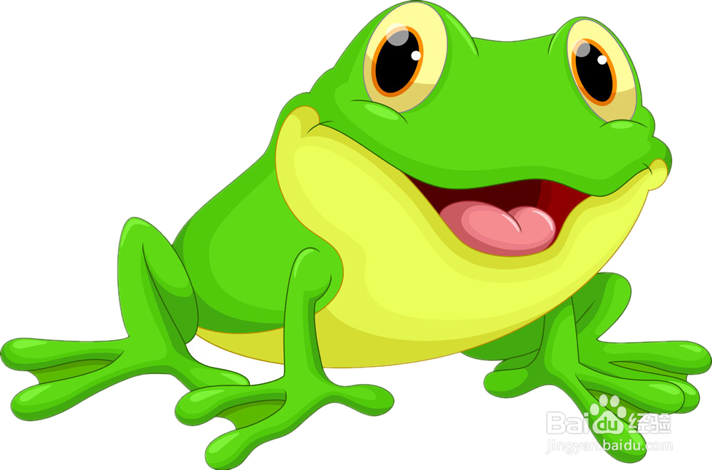 PPT青蛙从一片荷叶跳到另一片荷叶