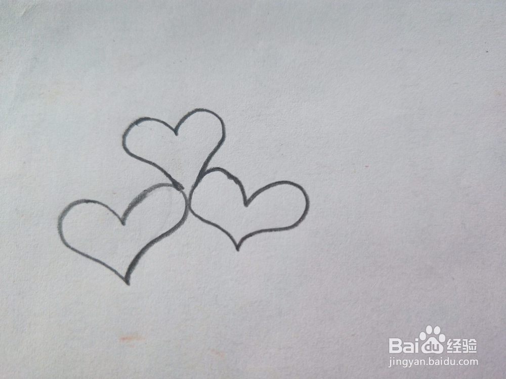 情人节快乐简笔画