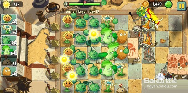 《植物大战僵尸2》通关图文攻略ios版---第十关