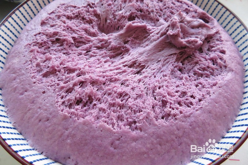 紫薯刀切馒头怎么做