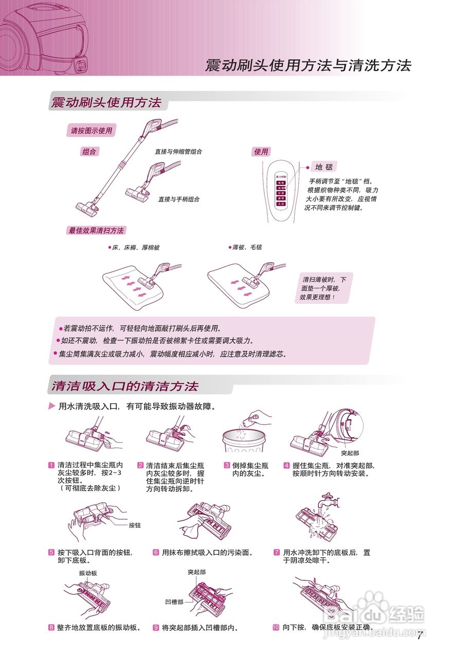 LG VC6118GHAYM吸尘器机使用说明书:[1]