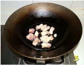 水萝卜烧肉的做法