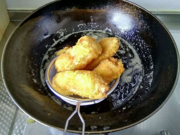 番茄酱油炸香蕉