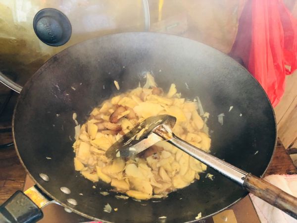 春笋五花烩芥菜