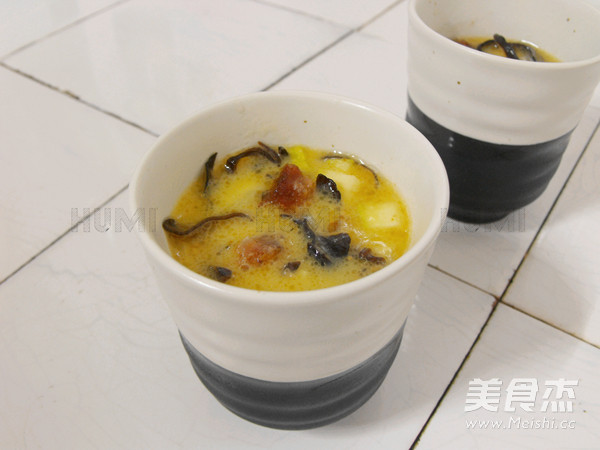 腊肠蒸鸡蛋的做法