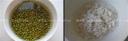 绿豆奶粥的做法