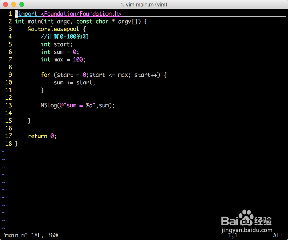 Objective-C编程语言快速学习-流程控制-4