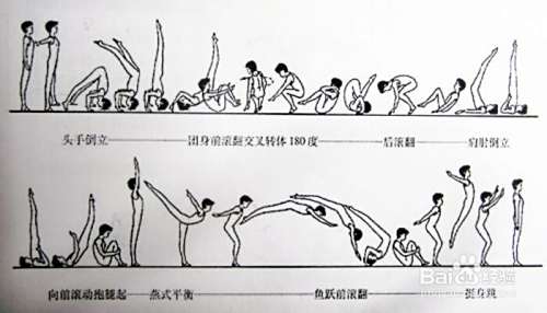 直腿后滚翻教学