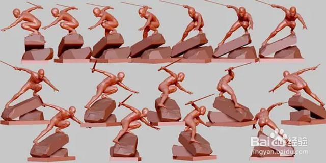 人体绘画中的动态怎么画？