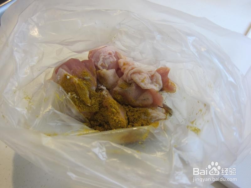 简单又下饭♥咖哩风味鸡腿肉