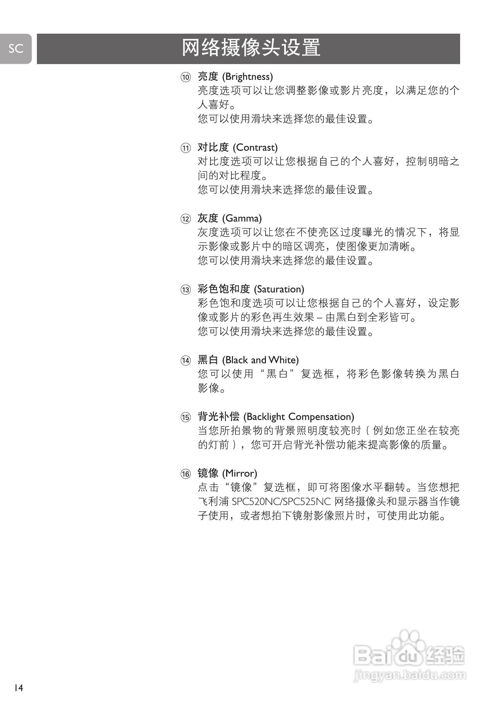 PHILIPS SPC520NC摄像头说明书:[2]