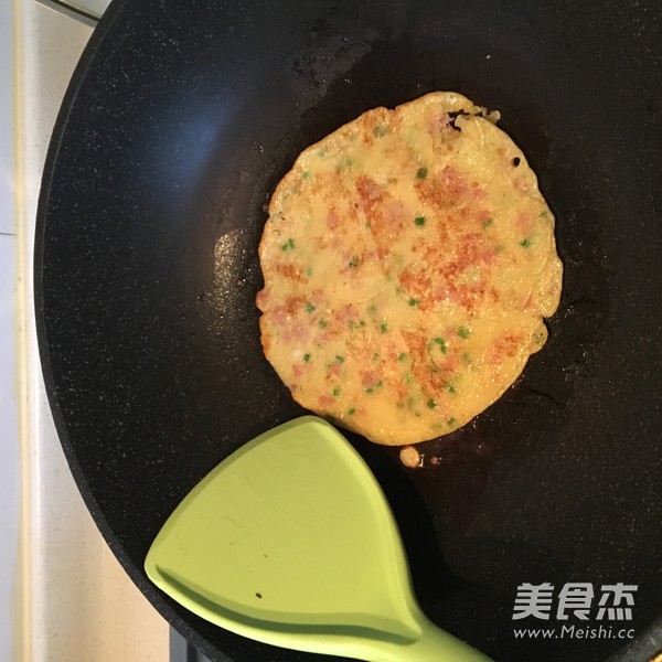 培根蛋饼的做法