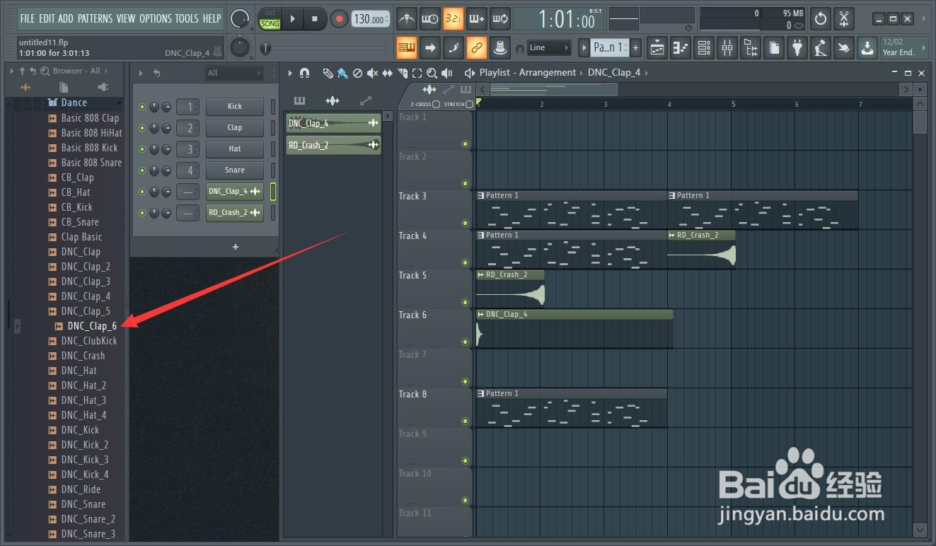 音乐创作怎么添加拍手声