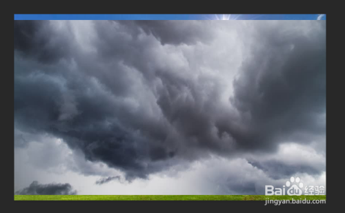 PS小技巧-如何使得一张照片变成下雨天的效果