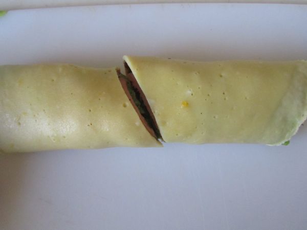 三文鱼鸡蛋卷饼