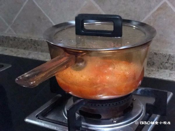 香煎银鳕鱼烩番茄豆泥