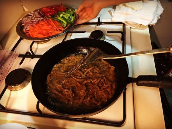 黑椒牛肉意大利面