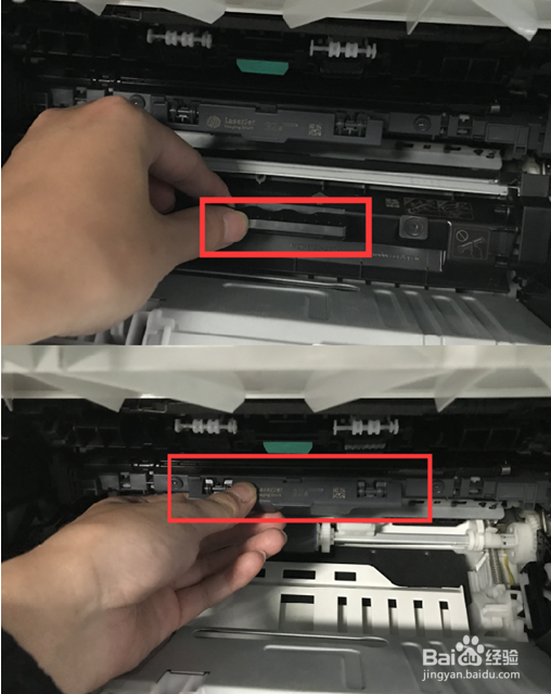 M227 双面打印纸张两面都是黑色